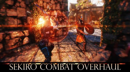 Sekiro Combat Overhaul Mod for The Elder Scrolls V: Skyrim available now for download