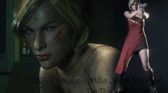 You can now play as Milla Jovovich “Alice” in Resident Evil 3 Remake