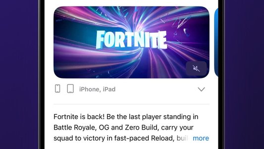 Fortnite returns to iOS in US and Europe