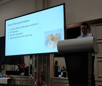 #Irisscon: Is Spam Email Defeated or Not?