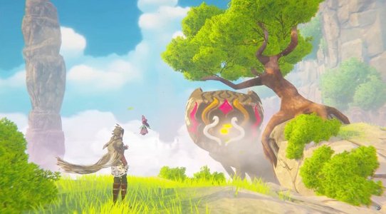 Project Buramato is a new Zelda/Genshin Impact-style action adventure platformer