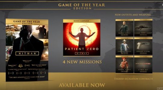 Hitman Game of The Year Edition Launched