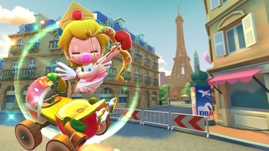 MARIO KART TOUR Gets New Trailer That Introduces Players To The "Valentine's Tour"