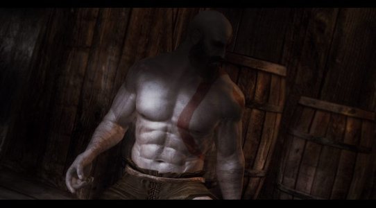 You can now play as Kratos from PS4’s God of War in Skyrim thanks to this amazing mod