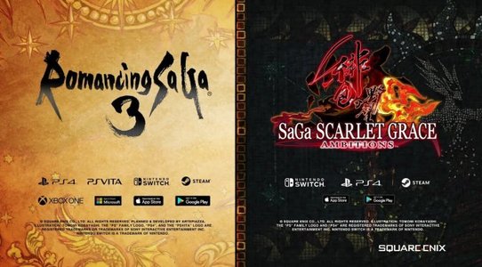 Romancing SaGa 3 and SaGa SCARLET GRACE: AMBITIONS are coming to the PC later this year