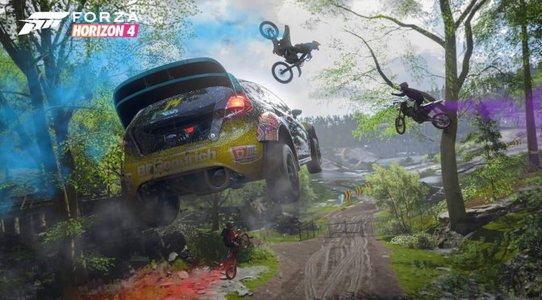 Latest Forza Horizon 4 patch implements multi-material color selection for cars & rims, fixes numerous issues