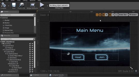 Creating Unreal Engine UI with UMG and C++