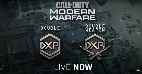 CALL OF DUTY: MODERN WARFARE Double XP & Double Weapon XP Now Active Until Monday, December 2nd