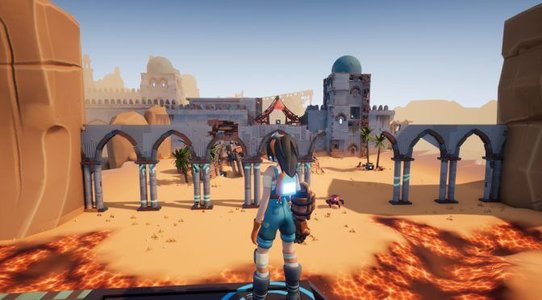 To the Core is a new free to play roguelite third-person action-platforming speedrunner