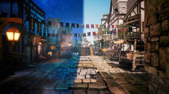 Night & Day is an interesting arcade adventure runner in which you control two characters simultaneously