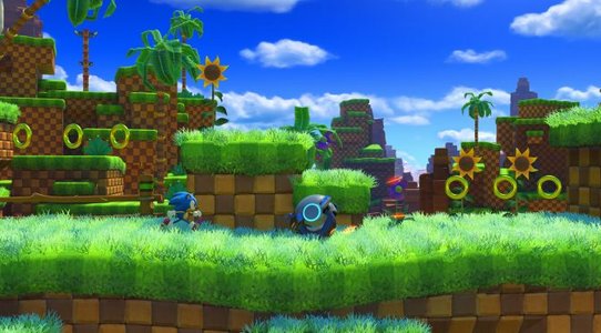 New Sonic Forces screenshots & video showcase Green Hill Zone
