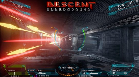 Descent: Underground gets a free demo for a limited time