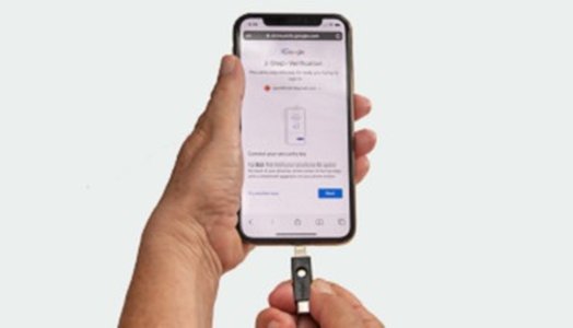 Google Adds YubiKey Support for Apple Devices