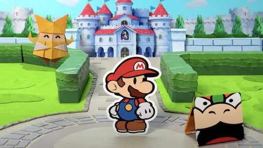 PAPER MARIO: THE ORIGAMI KING - Nintendo Shares Short Trailer And Music Clip For The Upcoming Title