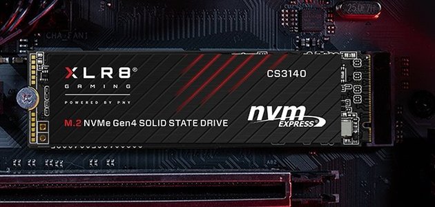 PNY announces its new XLR8 CS3140 M.2 NVMe Gen4 x4 SSD with 7500 MB/s read speeds, fastest SSD on the market