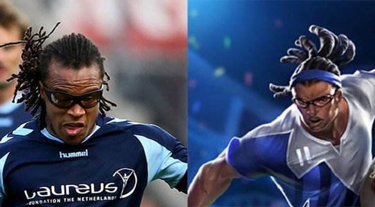 Riot Sued Over Striker Lucian Skin Resemblance to Edgar Davids