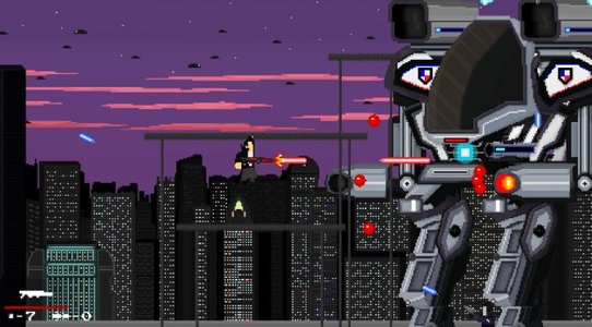 Gun Rage is an old-school, fast-paced, side-scrolling, run and gun 16-bit game that releases this Summer