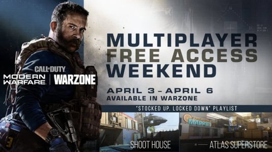 CALL OF DUTY: MODERN WARFARE Multiplayer Will Be Free-To-Play From Tomorrow Until April 6th