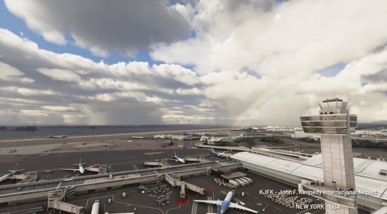 Microsoft Flight Simulator features all airports on Earth, including 37K manually edited