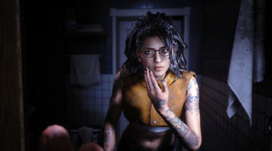 This mod brings Nico Goldstein from Devil May Cry 5 to Resident Evil 3 Remake