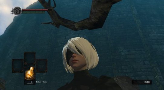 NieR Automata’s 2B comes to Dark Souls Remastered thanks to this mod, available for download