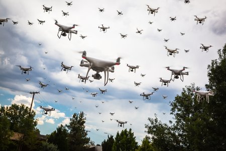 Dangerous Drone Encounters Soared in 2018