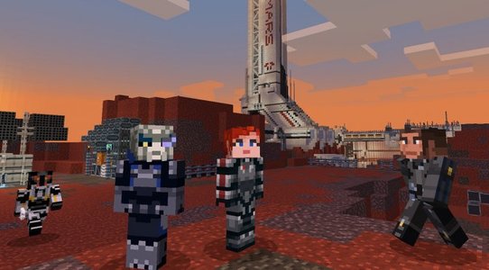 Mass Effect Mash-up Pack for Minecraft is now available on the PC