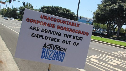 Opinion: Why is an Activision exec tweeting through a labor dispute?