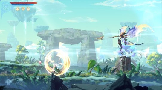 Hand-drawn 2D Metroidvania game, Afterimage, is coming to PC in late 2022, gets new trailer