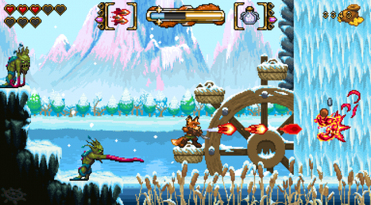 FOX n FORESTS is a new 16-bit action platformer that is coming to the PC in Spring 2018