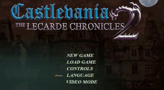 Castlevania The Lecarde Chronicles 2 is a new free 2D Castlevania fan game, available for download