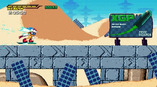 Spark The Electric Jester is a 2D platformer inspired by Sonic and Ristar, and is available now