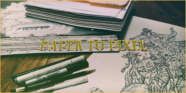 Murder on Space Station 52 - Paper to Pixel: Making a Scene