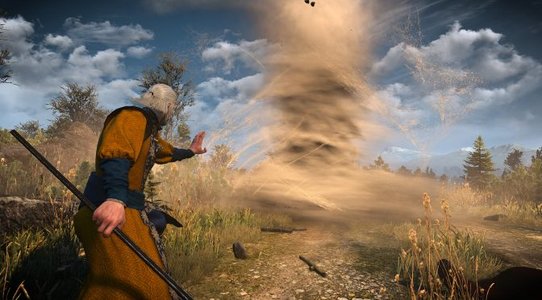 This mod for The Witcher 3 allows you to cast meteors, tornadoes, summon golems & more