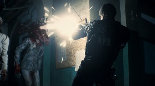 This mod finally allows you to permanently kill zombies with one headshot in Resident Evil 2 Remake