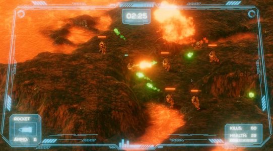Miles Infernum is a new free isometric arcade shooter that is available for download