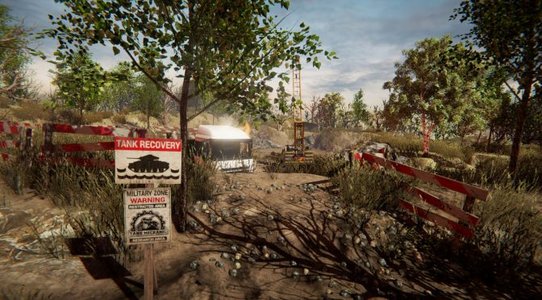 Tank Mechanic Simulator’s incredible real-time terrain deformation tech demo is available for download