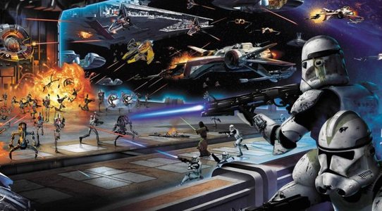 This mod for Star Wars Battlefront 2 2005 adds 25 new maps and 5 new game modes