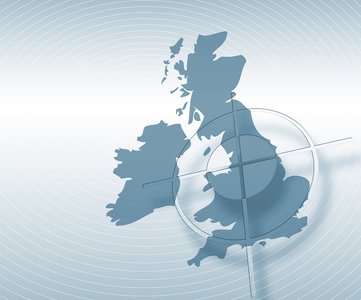UK in Top Five Most Targeted EMEA Nations
