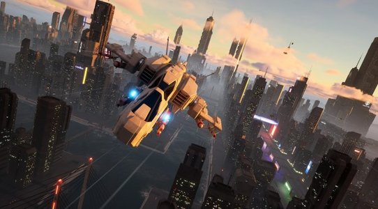 G-Rebels is a tribute to the classic G-Police in Unreal Engine 5