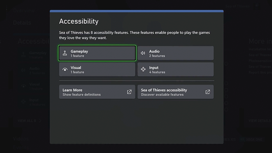Accessibility tags on Xbox will help players understand which games are right for them