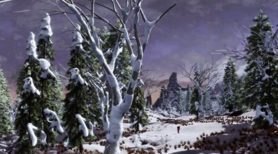 Skyrim 3D Trees mod adds high quality 3D trees and 29 high quality plants with 2K textures