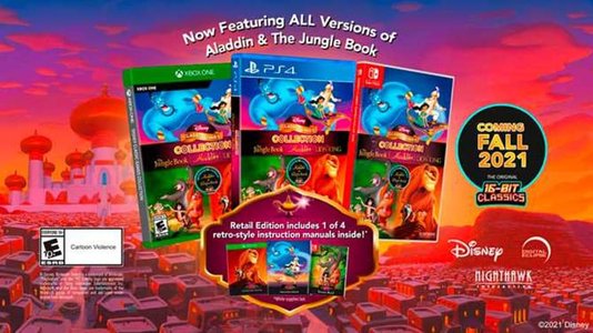 DISNEY CLASSIC GAMES COLLECTION Adds "The Jungle Book" And SNES "Aladdin" This Fall
