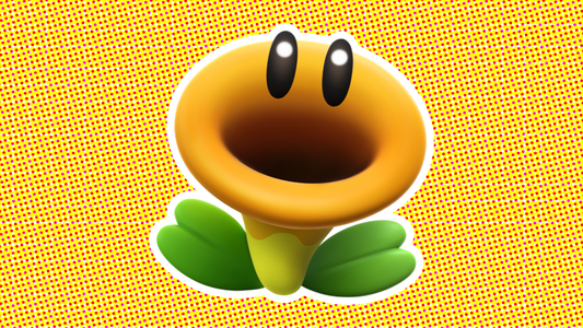 The talking flowers in Super Mario Bros. Wonder became Nintendo's very own Mr Motivator