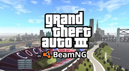 Grand Theft Auto 3 Liberty City has been ported into BeamNG, available for download