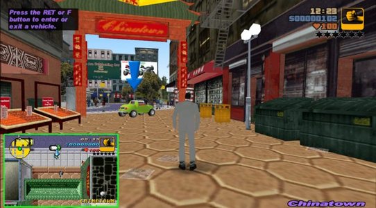 Someone is remaking the Gameboy Advance version of Grand Theft Auto in GTA 3, beta version available