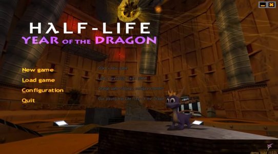 Spyro: The Dragon mod for Half-Life, Half-Life: Year of the Dragon, is now available for download