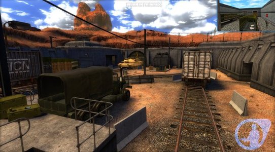 Guard Duty is a Source Engine remake of the classic Half-Life: Blue Shift