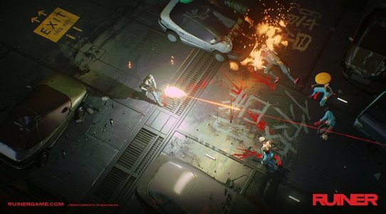 Cyberpunk Action Shooter RUINER Now Available