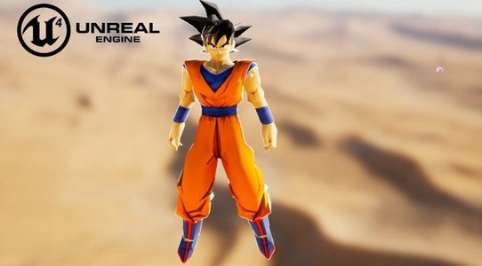 New Dragon Ball Unreal, DBZ game in Unreal Engine 4, public free demo is now available for download